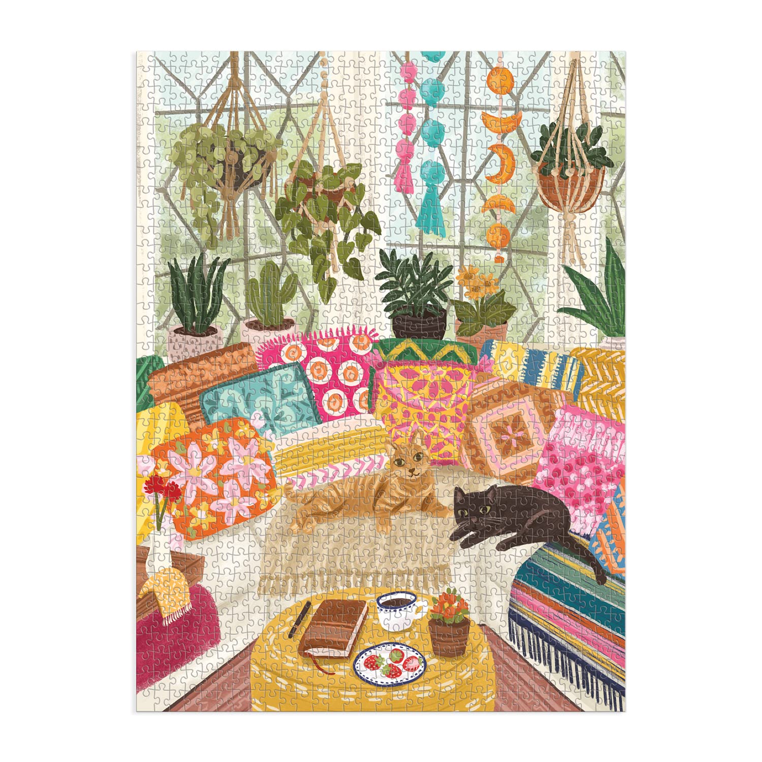 Serenity Meow Jigsaw Puzzle, Multicoloured, 1000 Pieces