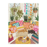 Serenity Meow Jigsaw Puzzle, Multicoloured, 1000 Pieces