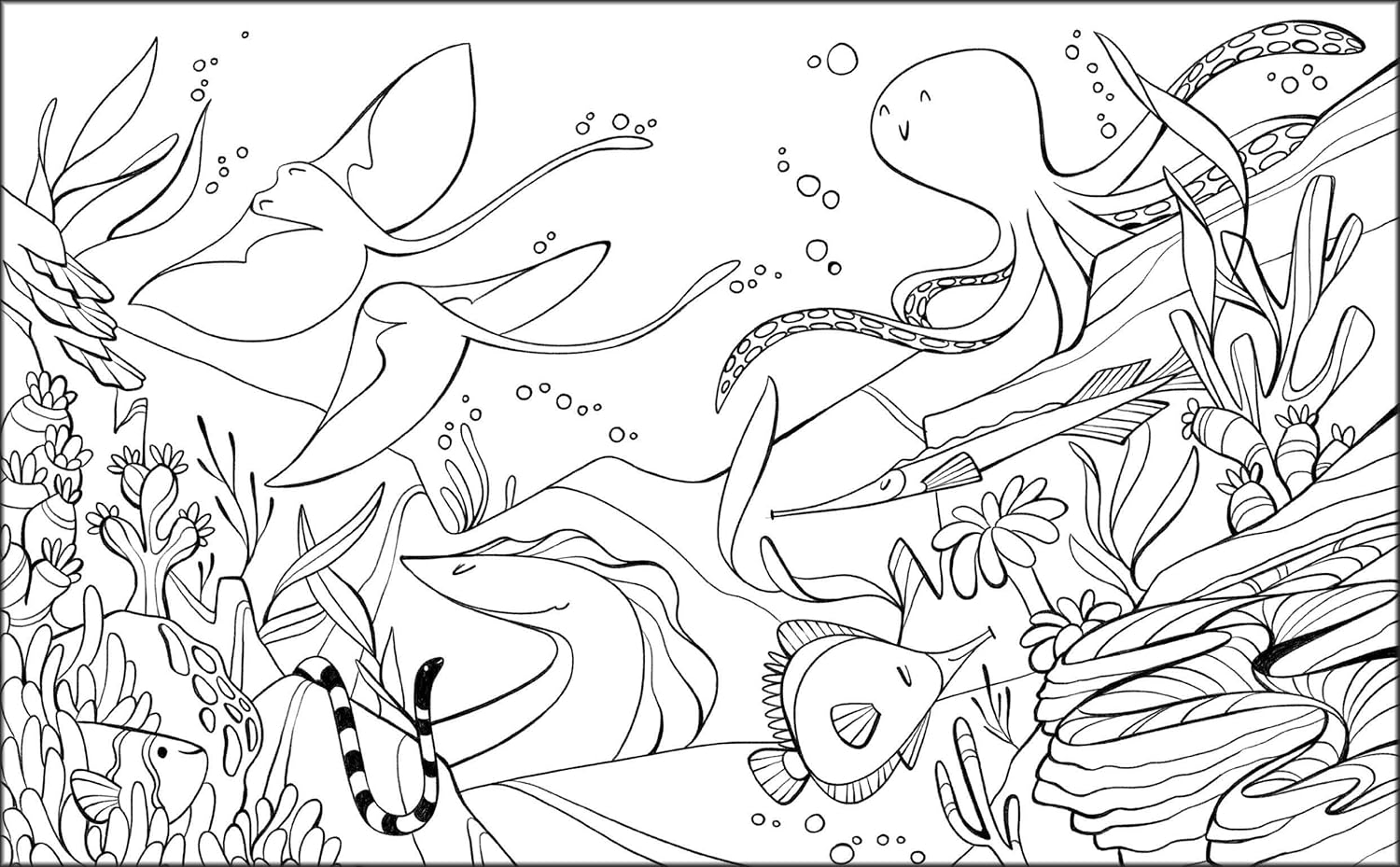 Animals: Coloring Book