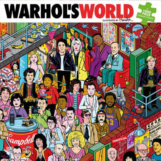 Warhol’s World 1000 Piece Puzzle
