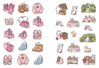 Cozy Home: A Cute 'n' Cozy Little Sticker Book