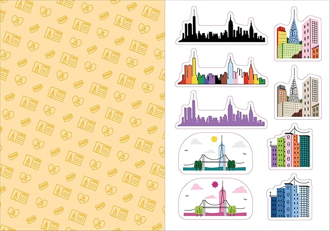 I Love New York City Sticker Book: 425+ Stickers Celebrating the Big Apple (State of Mind Stickers)