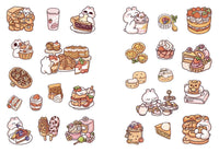 Cozy Food: A Cute 'n' Cozy Little Sticker Book