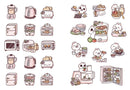 Cozy Home: A Cute 'n' Cozy Little Sticker Book