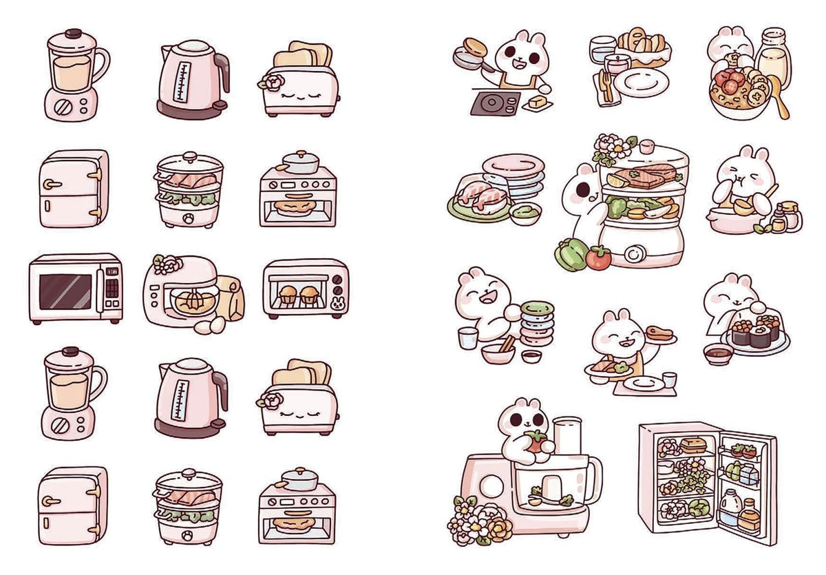 Cozy Home: A Cute 'n' Cozy Little Sticker Book