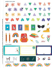 The Kids' Book of Sticker Love: Paper Projects to Make & Decorate (Flow)