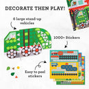 On The Move Mosaic Sticker Activity