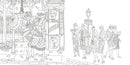 The Jazz Age: A Twenties Inspired Colouring Book