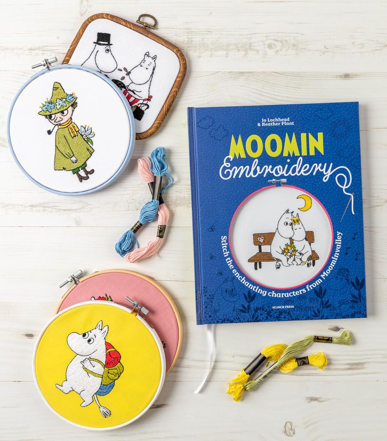 Moomin Embroidery: Stitch the enchanting characters from Moominvalley
