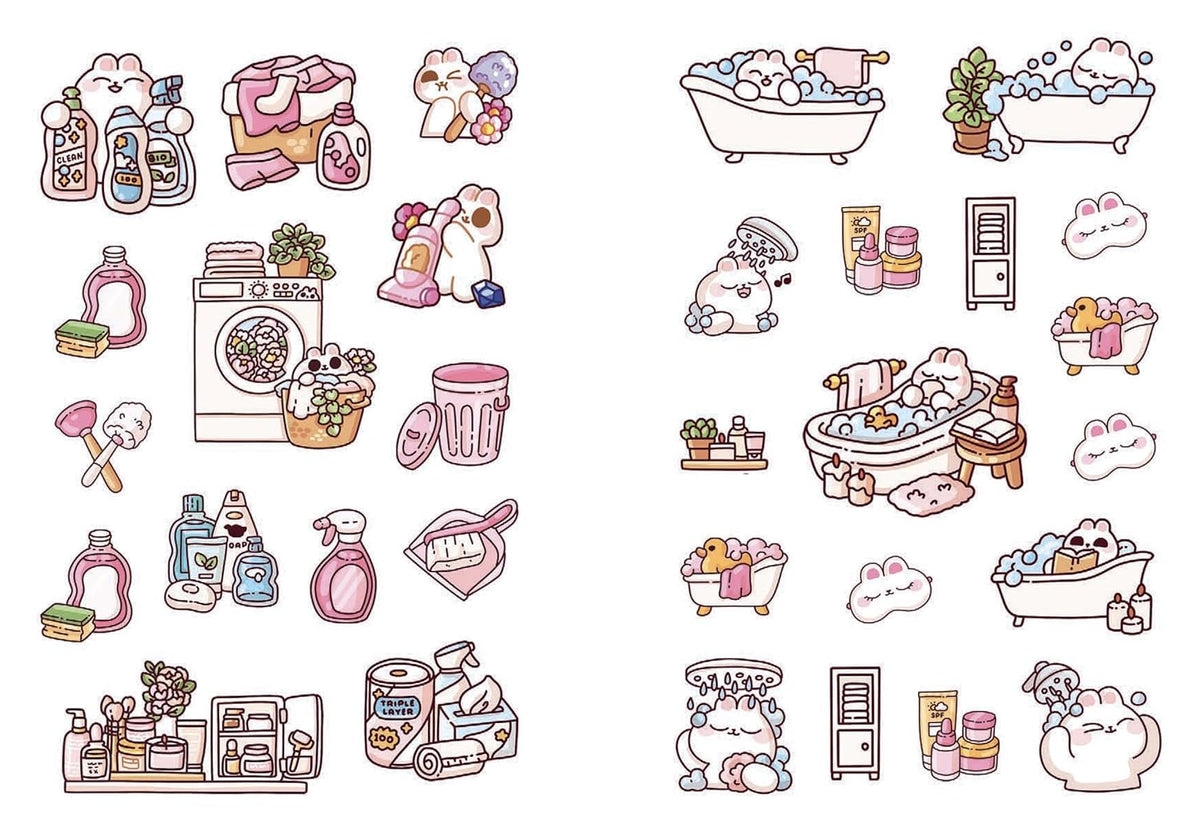 Cozy Home: A Cute 'n' Cozy Little Sticker Book