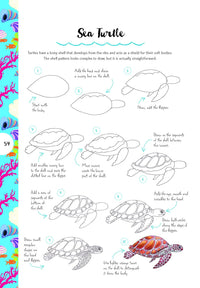 10 Step Drawing: Animals: Draw 75 animals in 10 easy steps