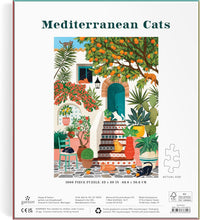 Mediterranean Cats 1000 Piece Puzzle