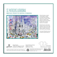 Michael Storrings St. Patricks Cathedral 1000 Piece Puzzle, [Various]