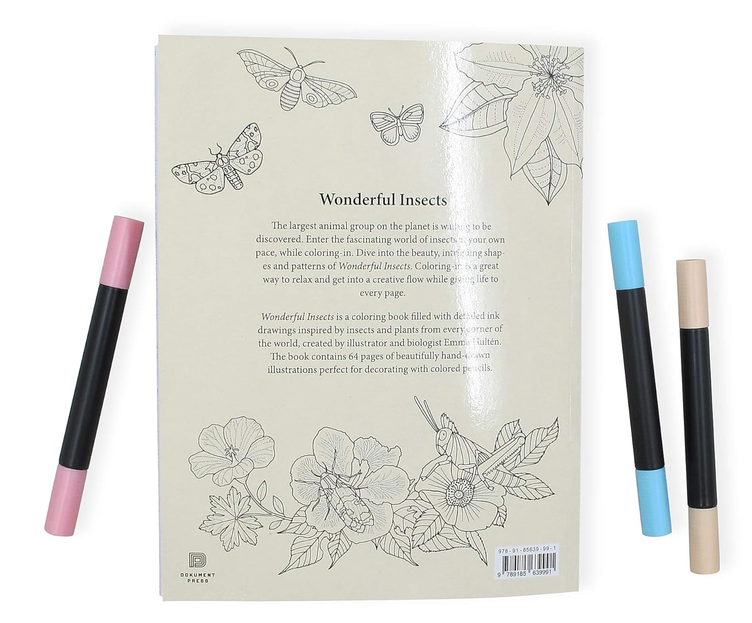 Wonderful Insects Colouring Book