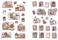 Cozy Books: A Cute 'n' Cozy Little Sticker Book