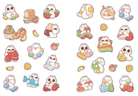 Cozy Food: A Cute 'n' Cozy Little Sticker Book