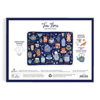 Tea Time 1000 Piece Puzzle With Shaped Pieces