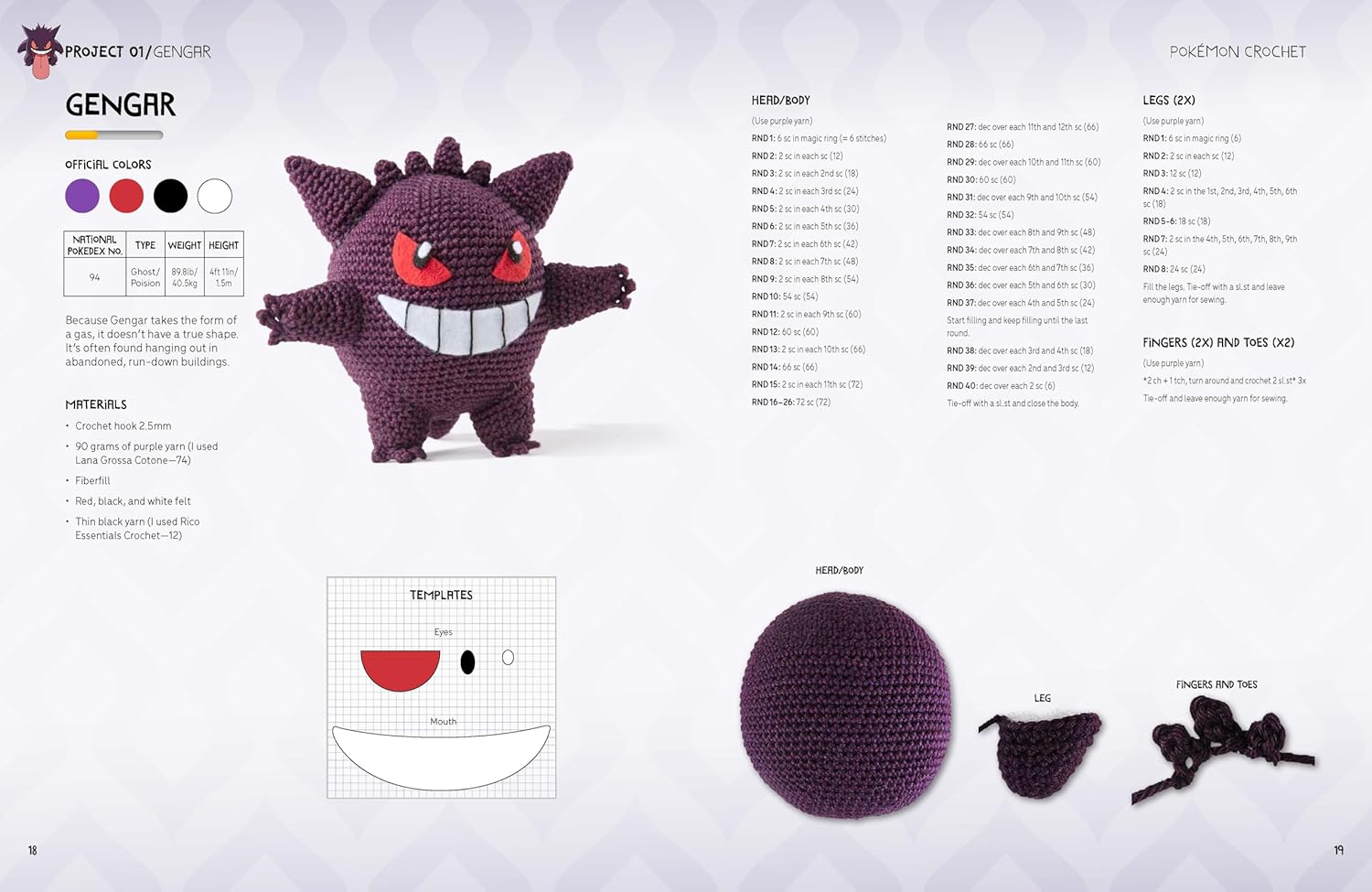 Pokémon Crochet: Bring your favorite Pokémon to life with 20 cute crochet patterns
