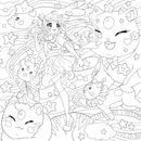 Manga Mania Coloring Book: Over 100 Cute Characters to Color