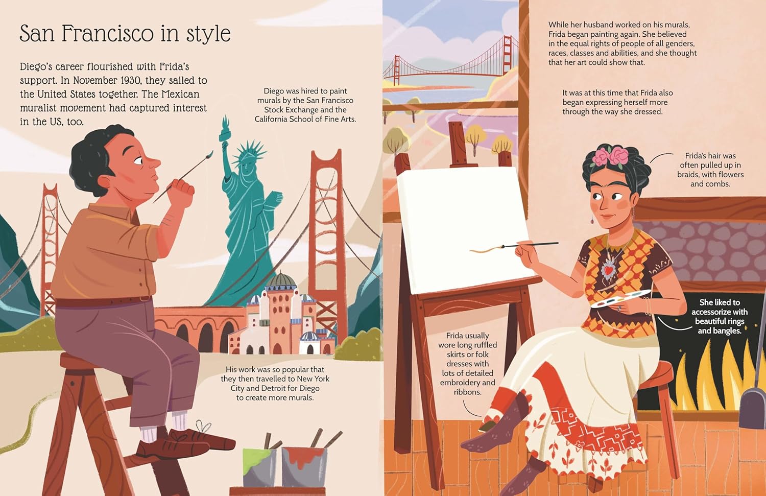 Frida Kahlo: An inspiring sticker story about being true to yourself
