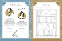 Books, Tomes & Folios Sticker, Color & Activity Book: Over 500 Unique Stickers