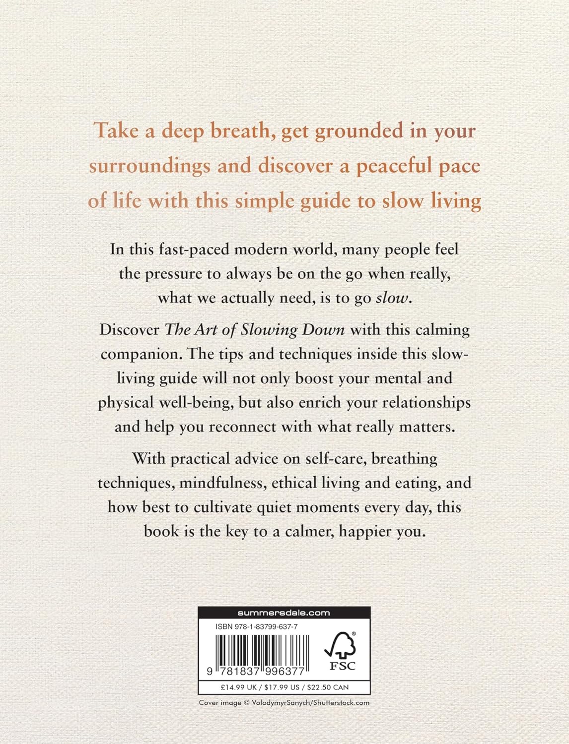 The Art of Slowing Down: How to Find Peace and Purpose in a Hectic World