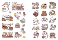 Cozy Moments: A Cute 'n' Cozy Little Sticker Book