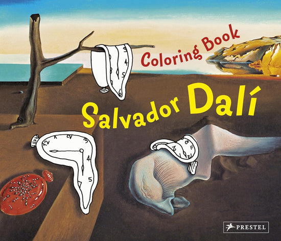 Salvador Dali Colouring Book