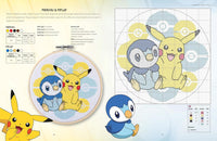 Pokémon Cross Stitch: Bring your favorite Pokémon to life with over 50 cute cross stitch patterns