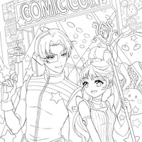Manga Mania Coloring Book: Over 100 Cute Characters to Color