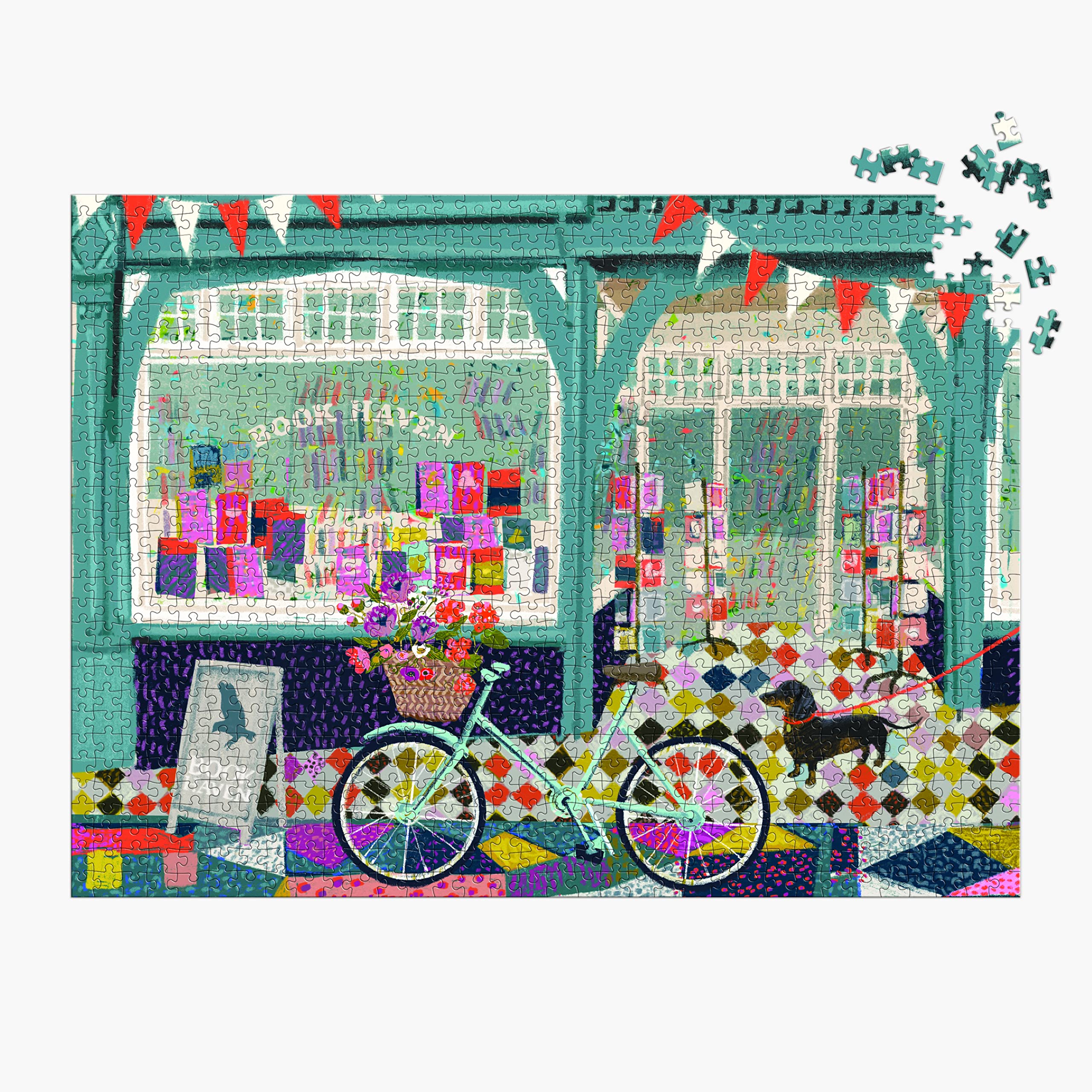 Book Haven 1000 Piece Puzzle in Square Box
