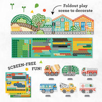 On The Move Mosaic Sticker Activity