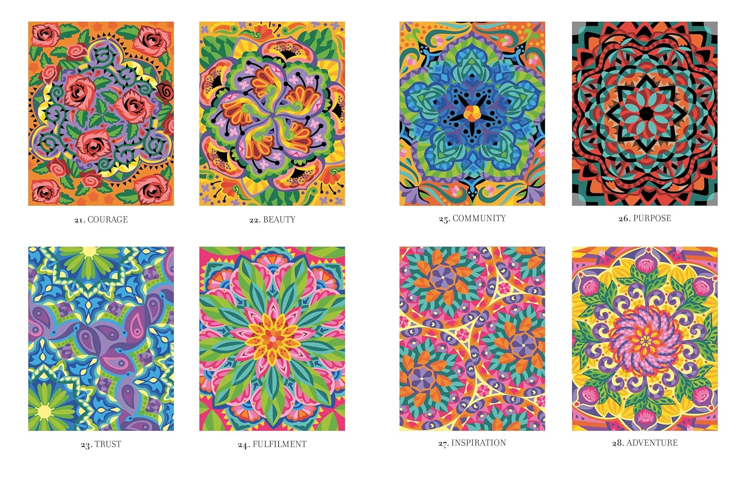 Mystery Coloring Mandalas
