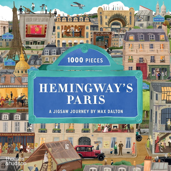 Hemingway's Paris: A 1000 Piece Jigsaw Puzzle