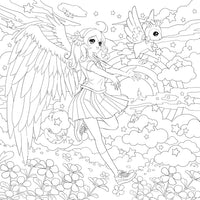 Manga Mania Coloring Book: Over 100 Cute Characters to Color