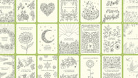 Johanna Basford's Notes from Nature: 30 Affirmation Cards to Colour