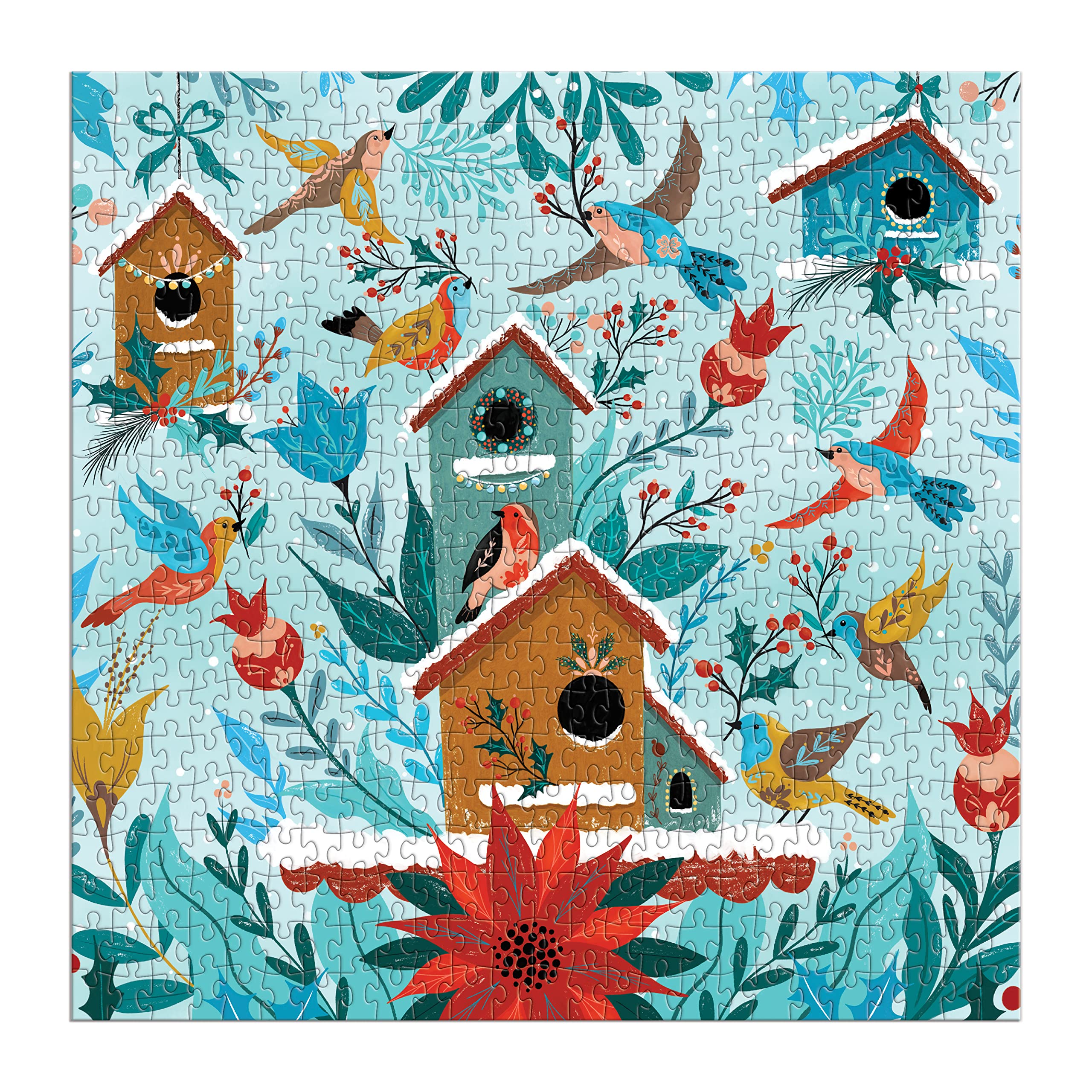 Winter Perch Jigsaw Puzzle, Multicoloured, 500 Pieces
