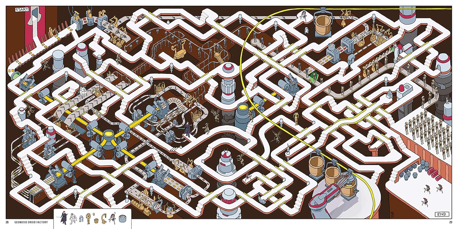 Star Wars Mazes