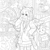 Manga Mania Coloring Book: Over 100 Cute Characters to Color