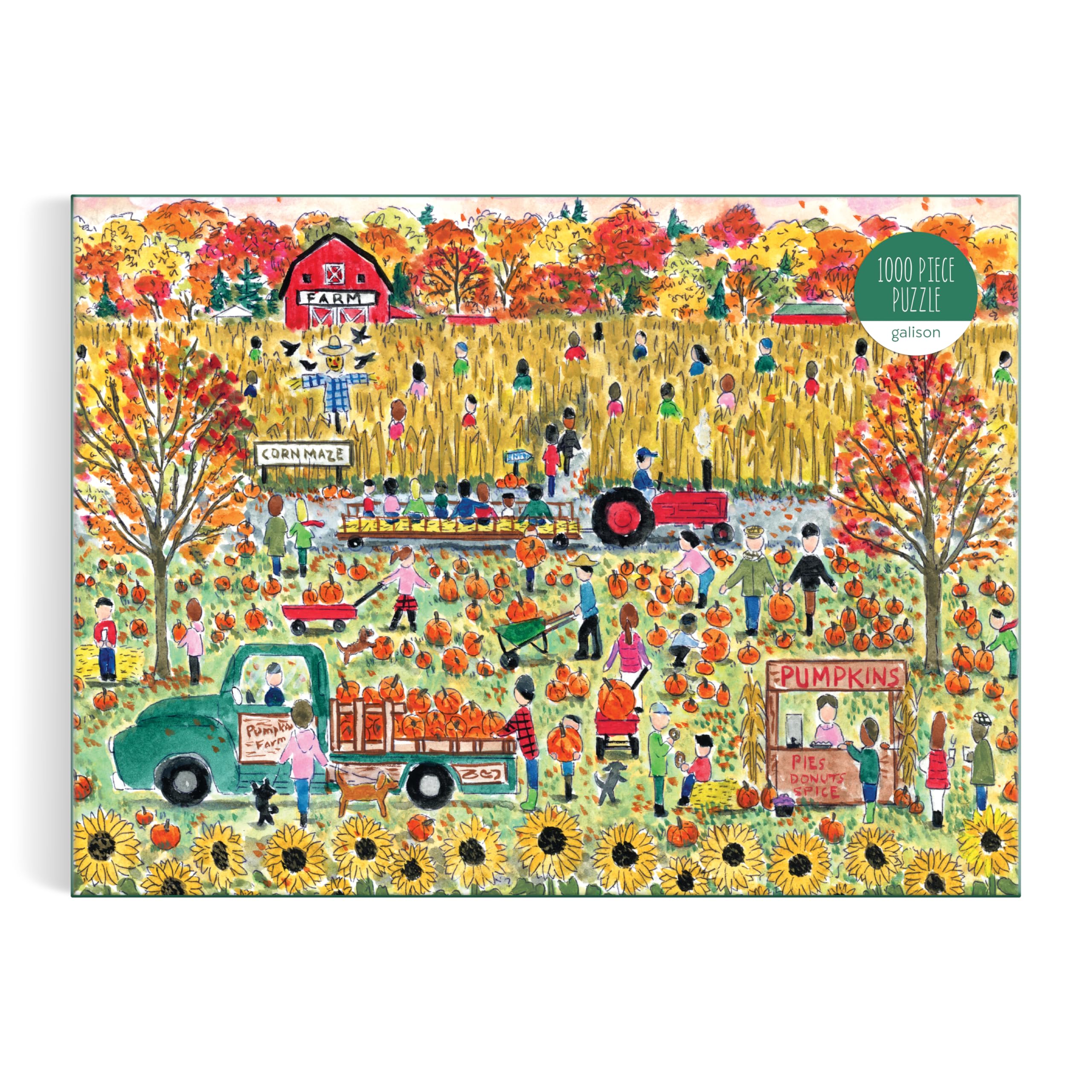 Pumpkin Patch – 1000 Piece Michael Storrings Jigsaw Puzzle