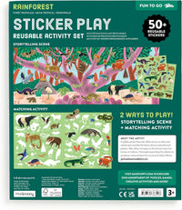 Rainforest Sticker Play Reusable Activity Set