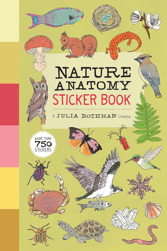 Nature Anatomy Sticker Book
