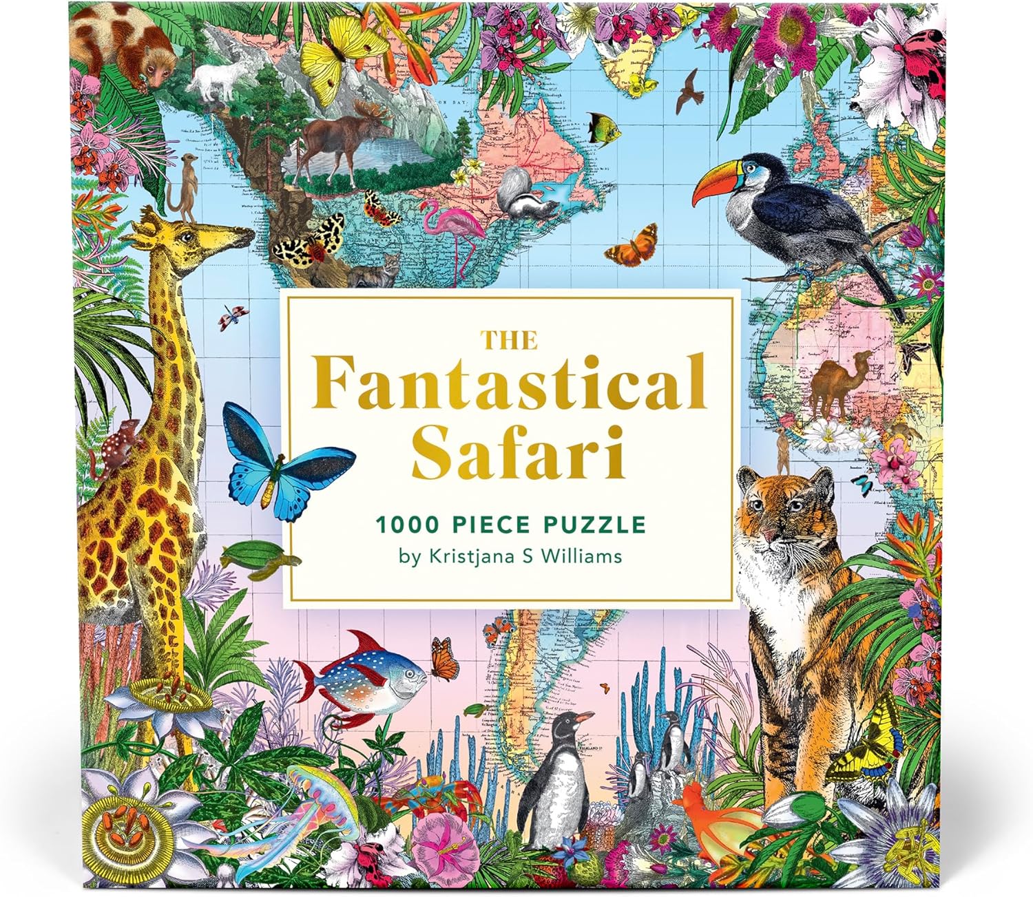 The Fantastical Safari: 1000-piece Jigsaw Puzzle: a Journey of Discovery