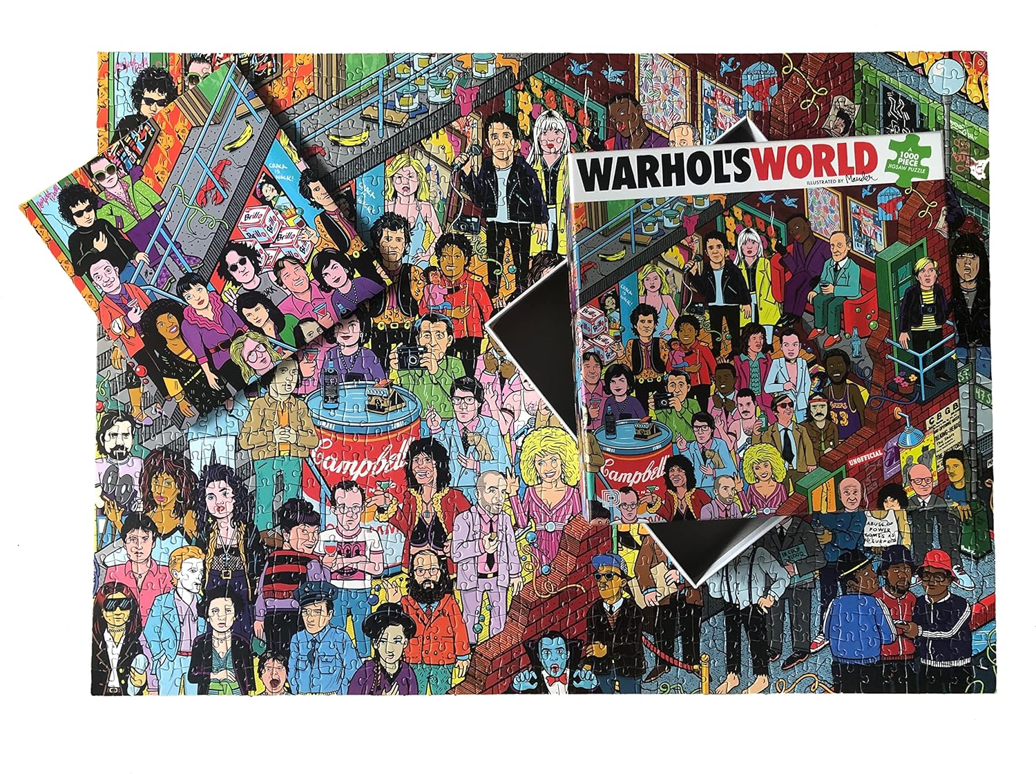 Warhol’s World 1000 Piece Puzzle