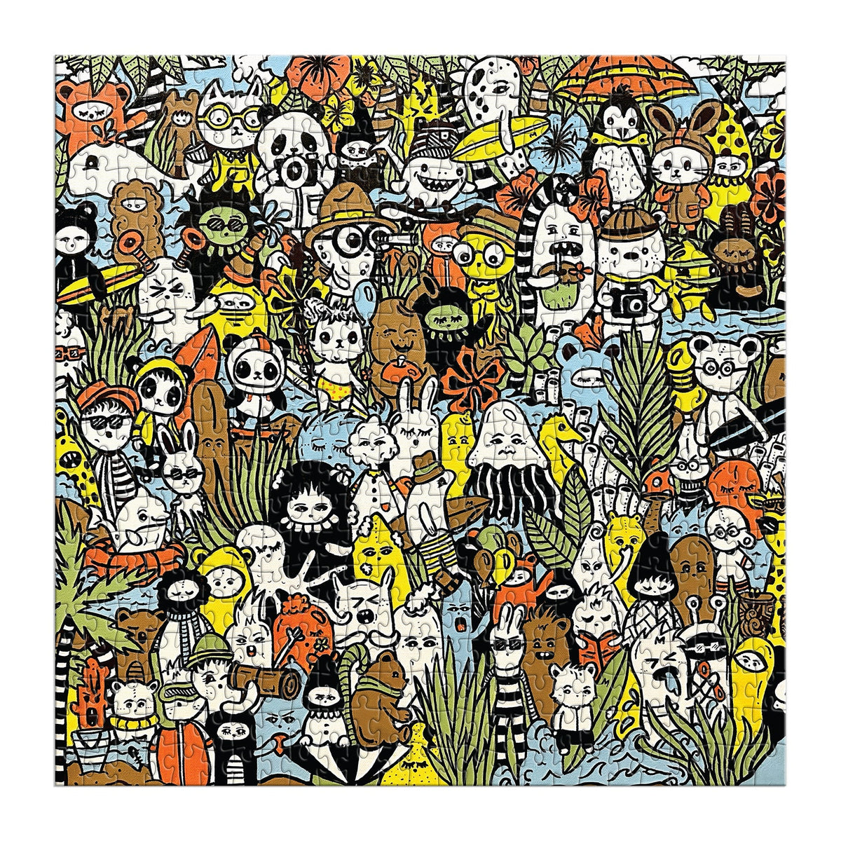 Barbtropolis Wild Nights 500 Piece Puzzle
