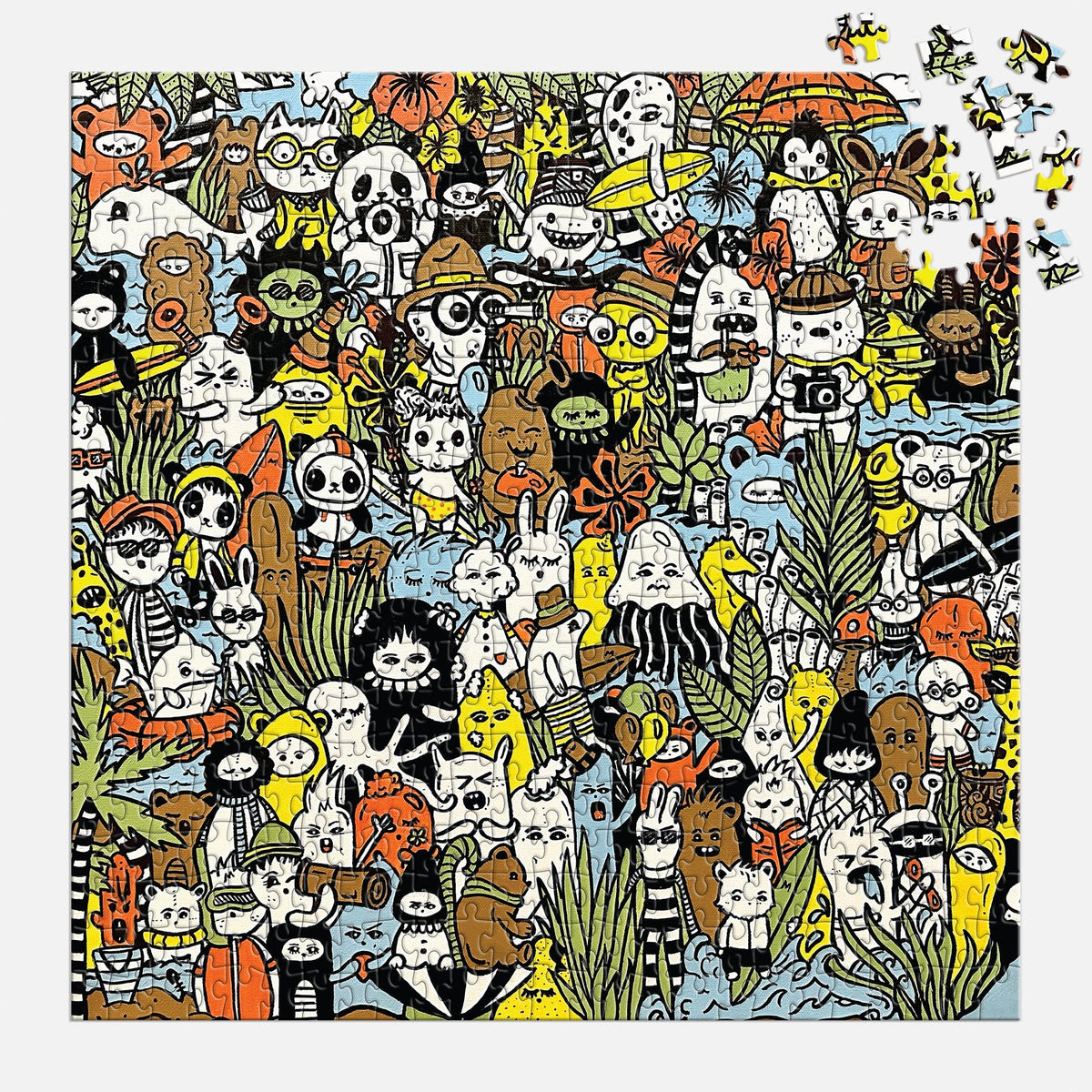 Barbtropolis Wild Nights 500 Piece Puzzle