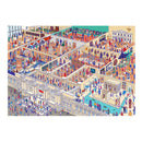 The World of the Museum: An art lover s 1000-piece jigsaw puzzle with over 80 masterpieces to spot