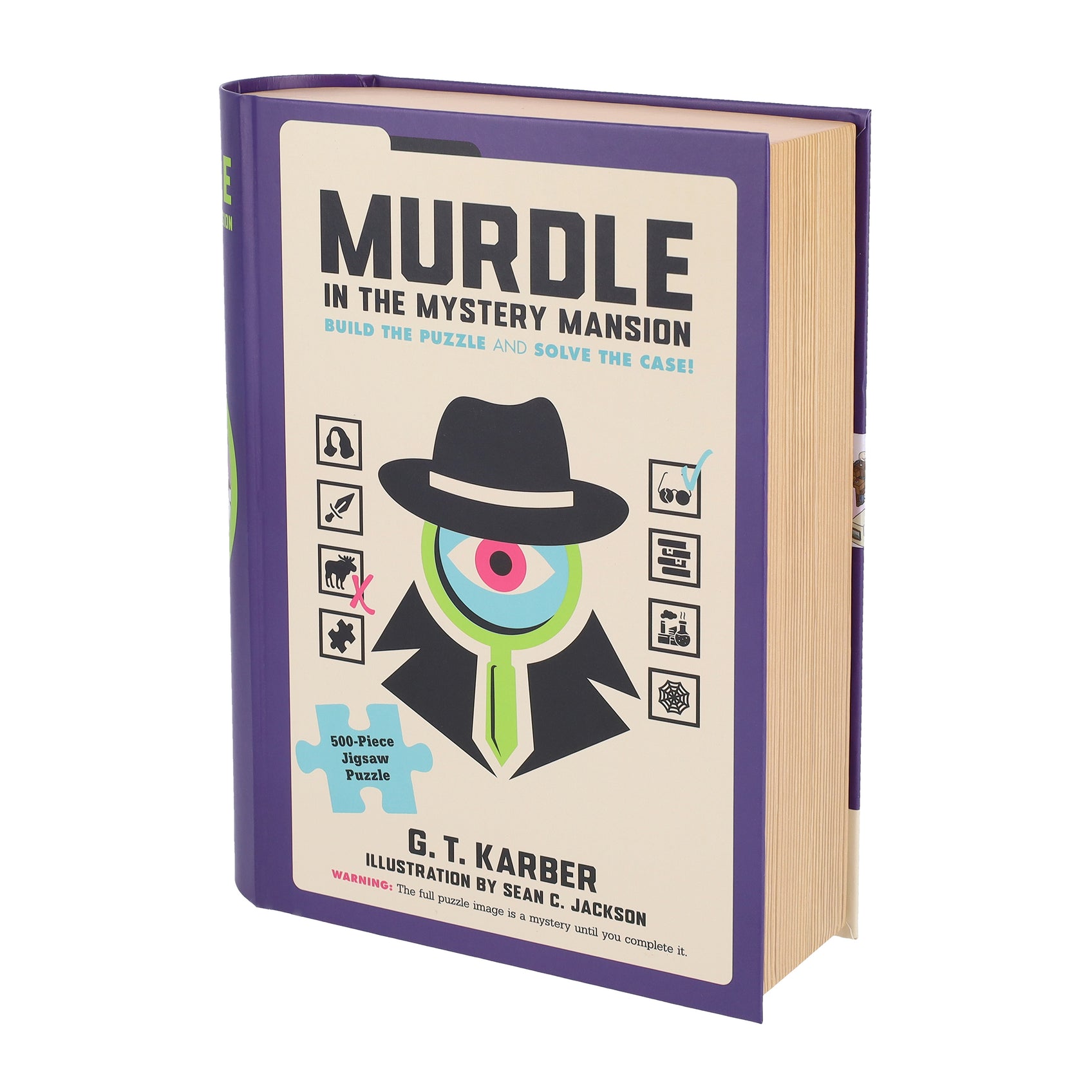 Murdle in the Mystery Mansion 500-Piece Jigsaw Puzzle