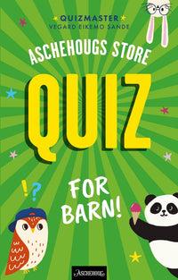 Aschehougs store quiz for barn!