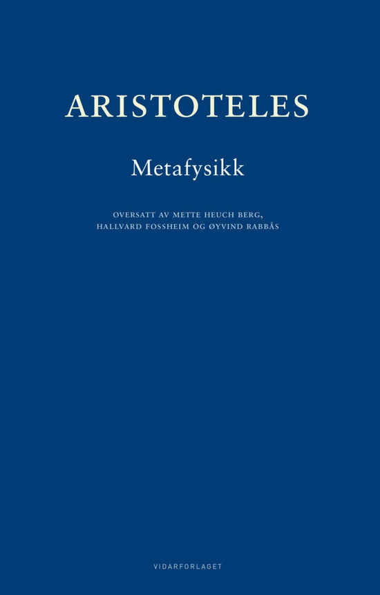 Metafysikken
